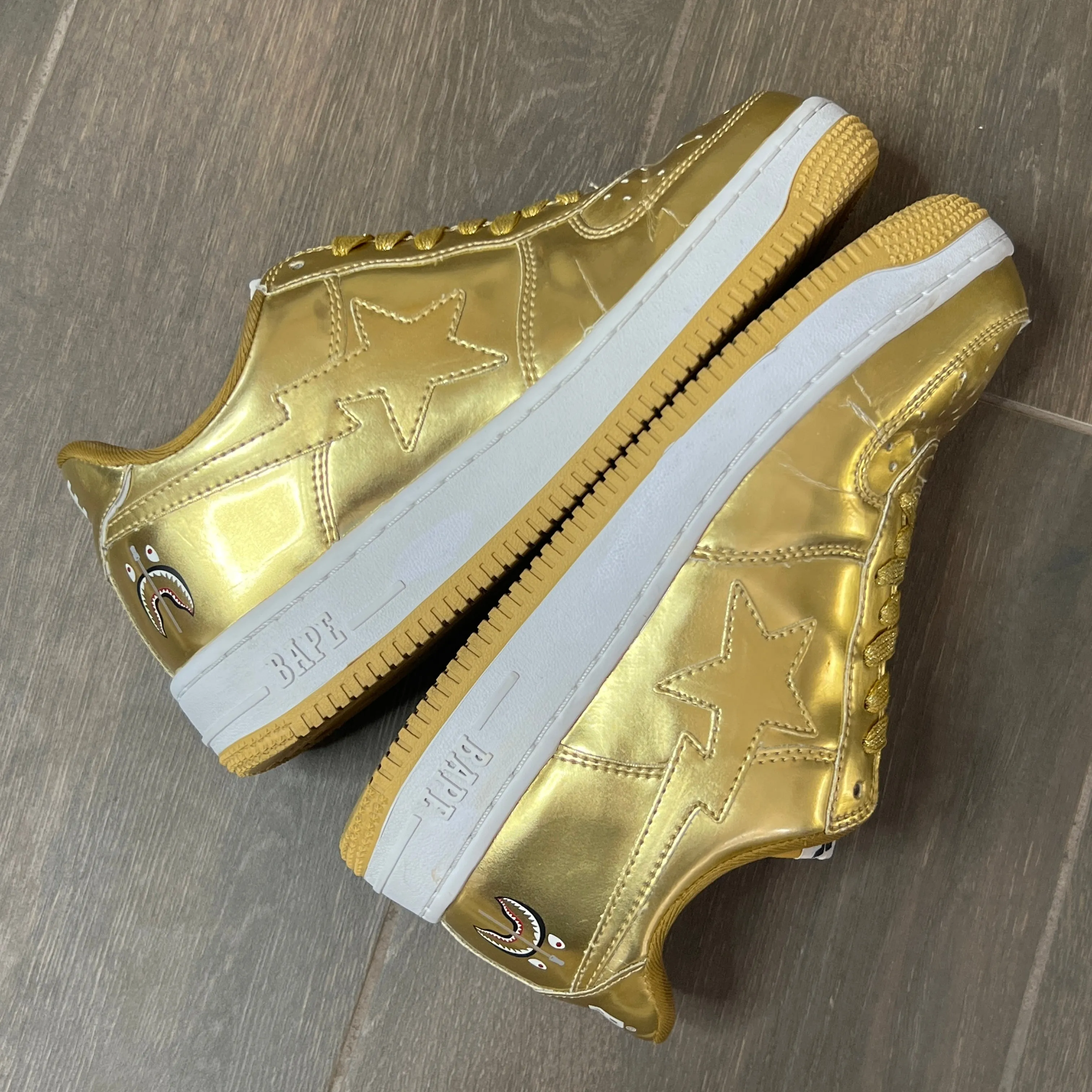 [7] Bapeland Chrome Gold Bapestas