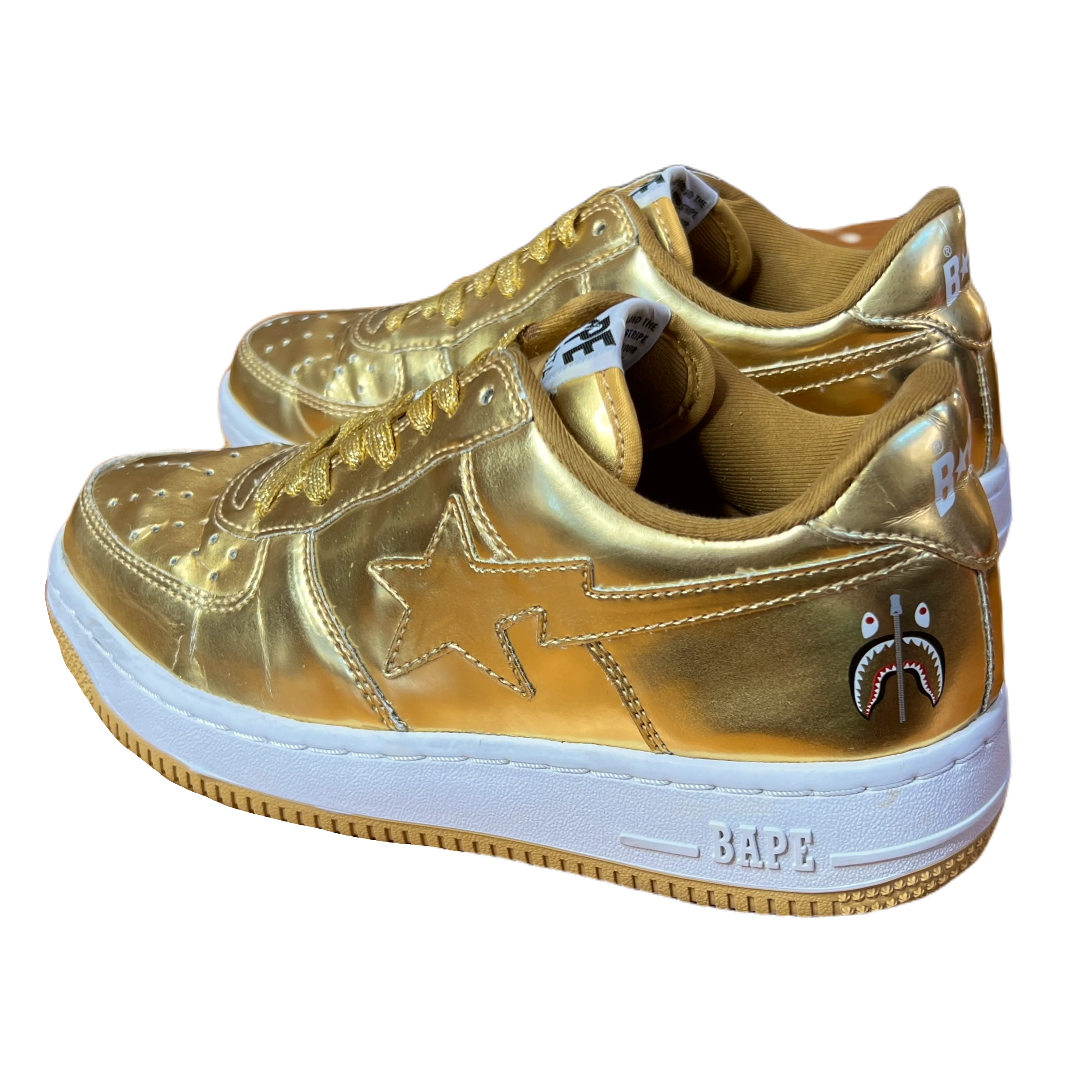 [7] Bapeland Chrome Gold Bapestas