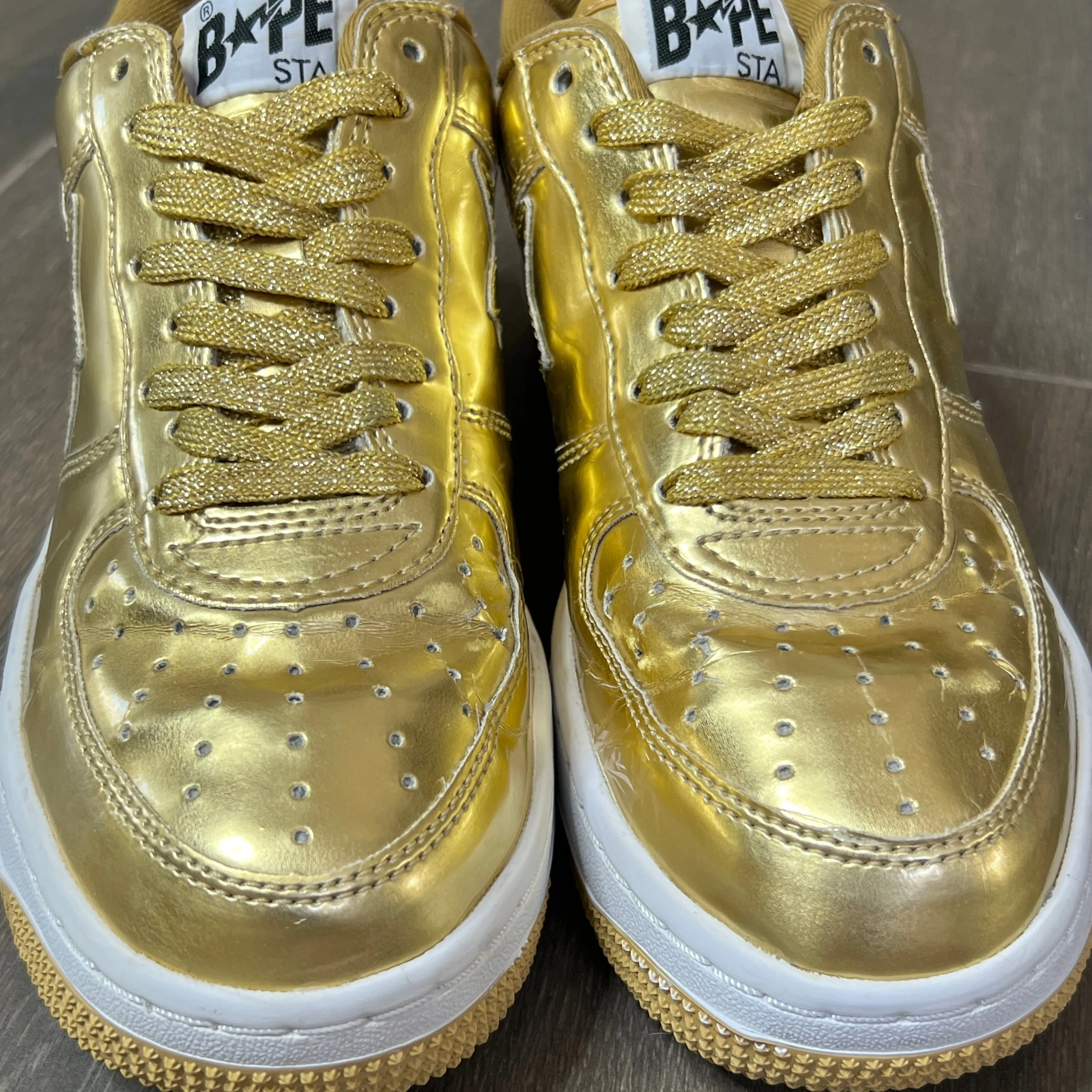 [7] Bapeland Chrome Gold Bapestas