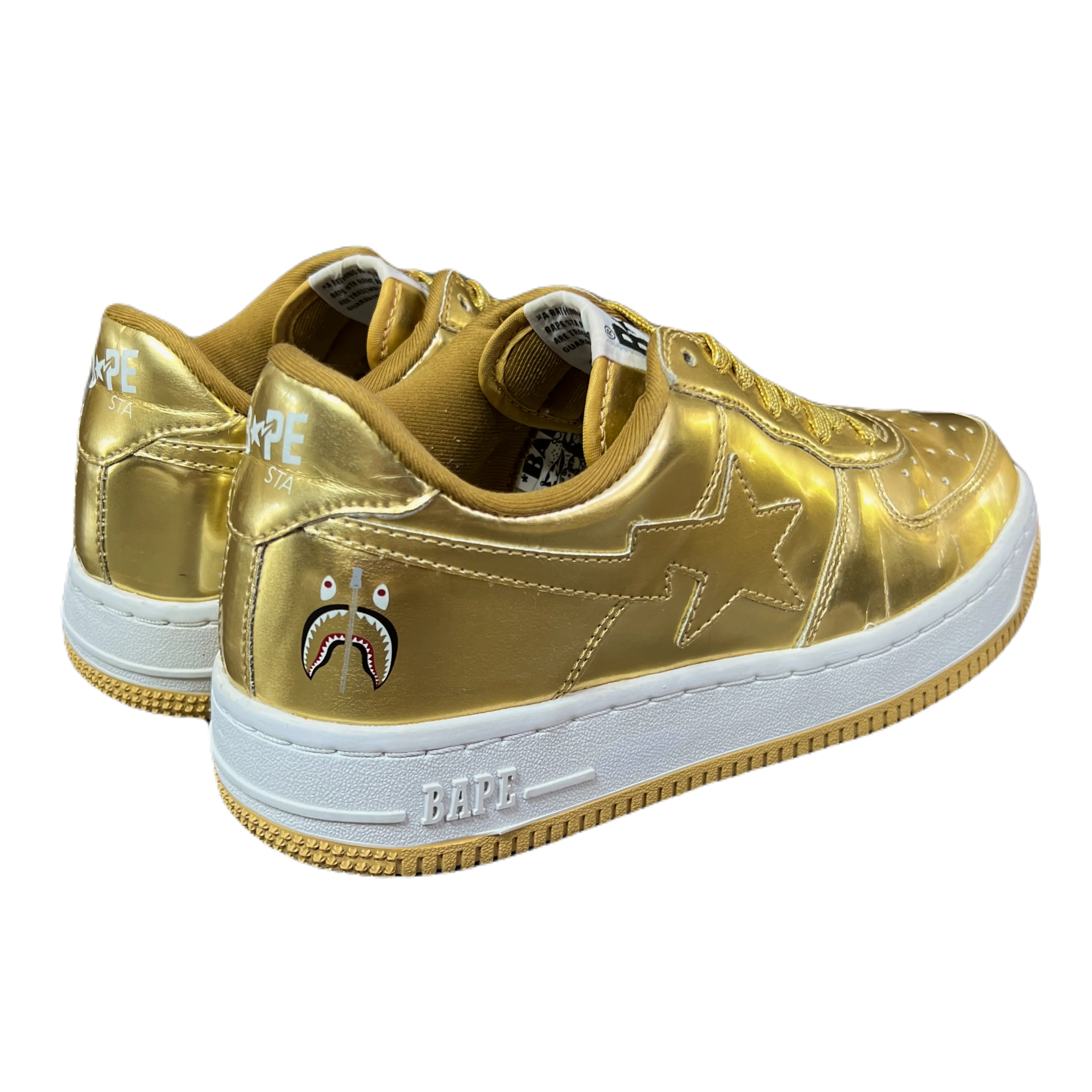 [7] Bapeland Chrome Gold Bapestas
