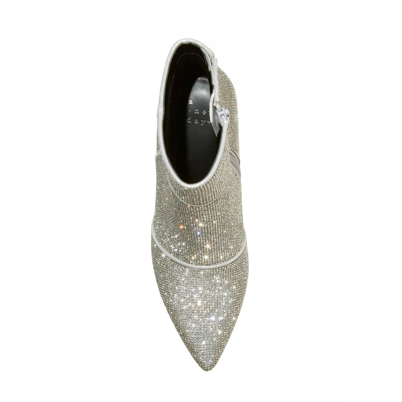 A New Day Womens Cailin Ankle Boots 90511490 Silver Gray 6M