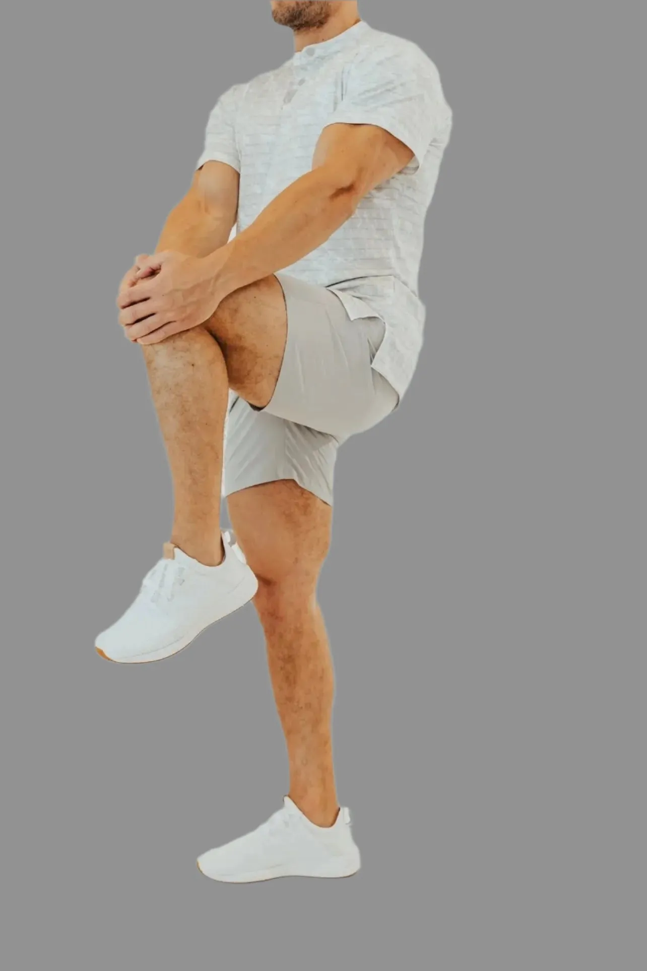 Ace 6’ Golf Short - Ghost Grey