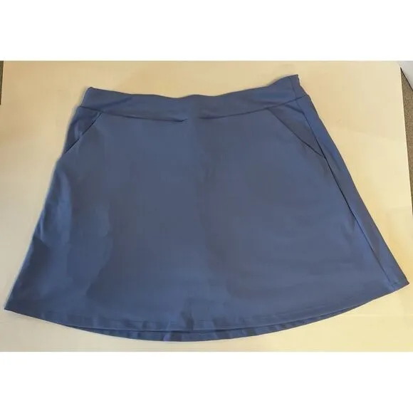 Acegolf‎ Blue Athletic Golf Skort Maya Blue wWmens' Medium