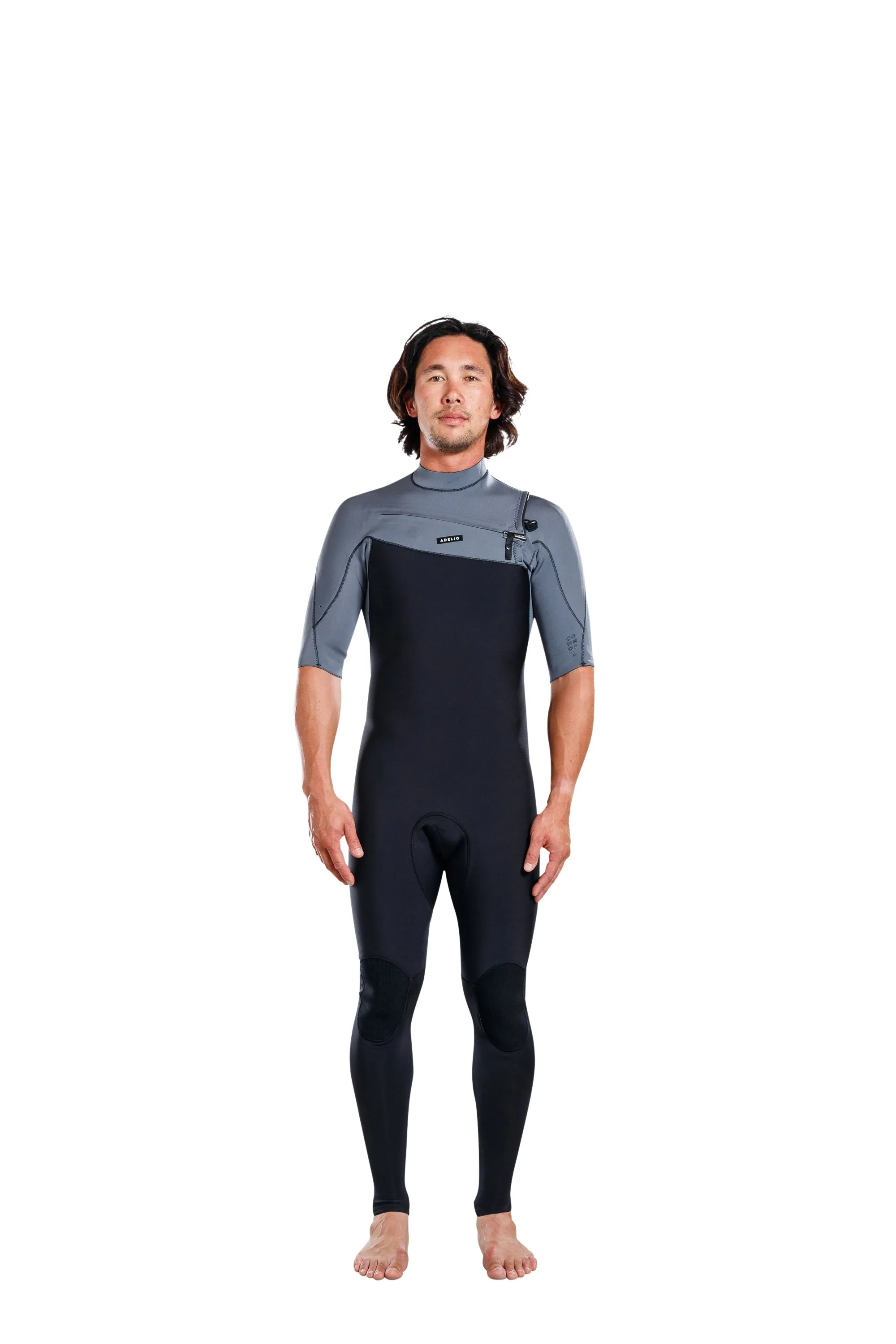 Adelio 2/2 Short Arm Steamer Charcoal Wetsuit