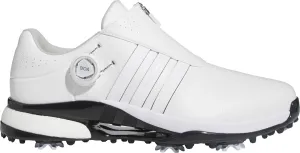 adidas Tour360 24 Spiked BOA WIDE FIT Mens Golf Shoes - White