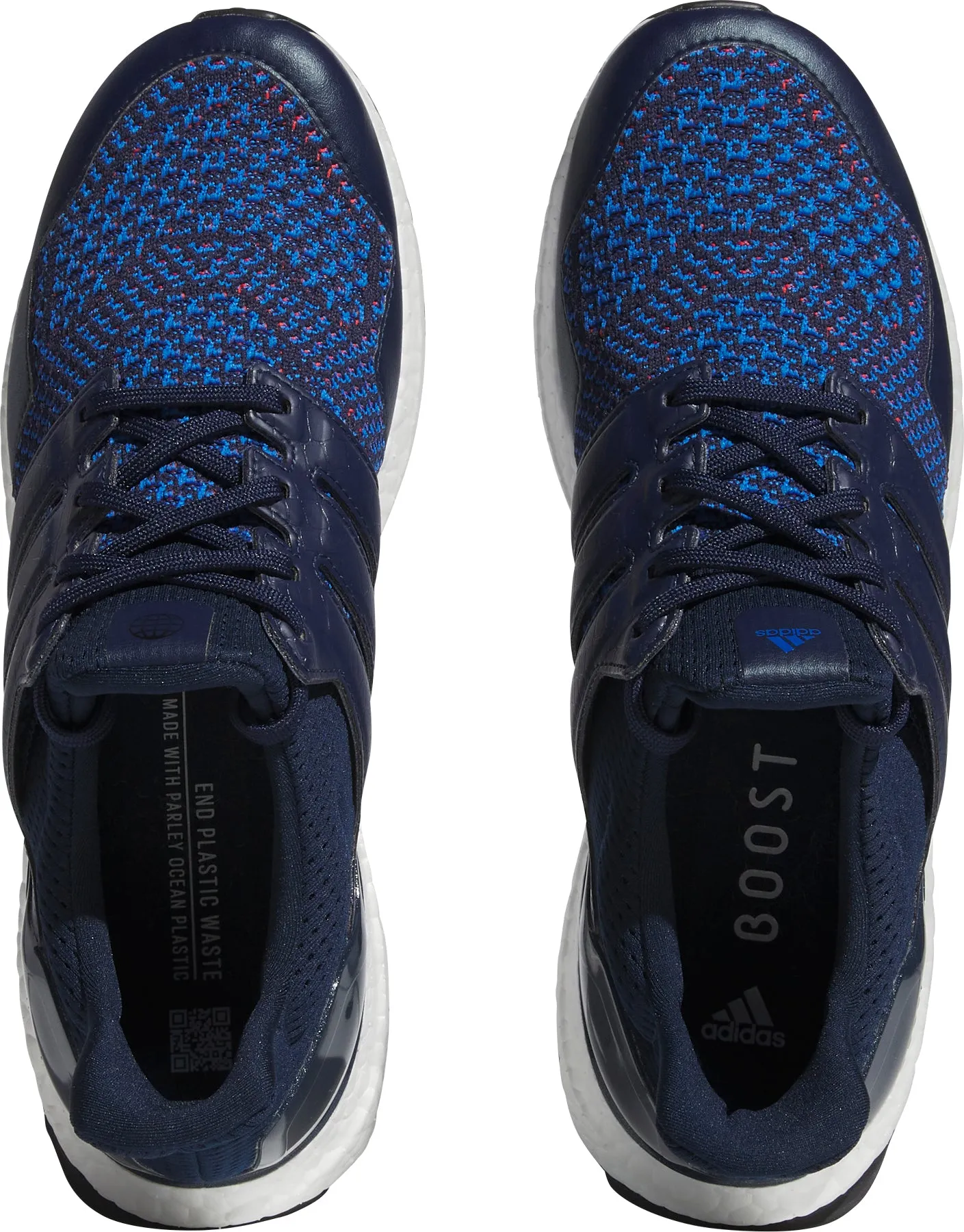 adidas Ultra Boost Spikeless Golf Shoes - Blue