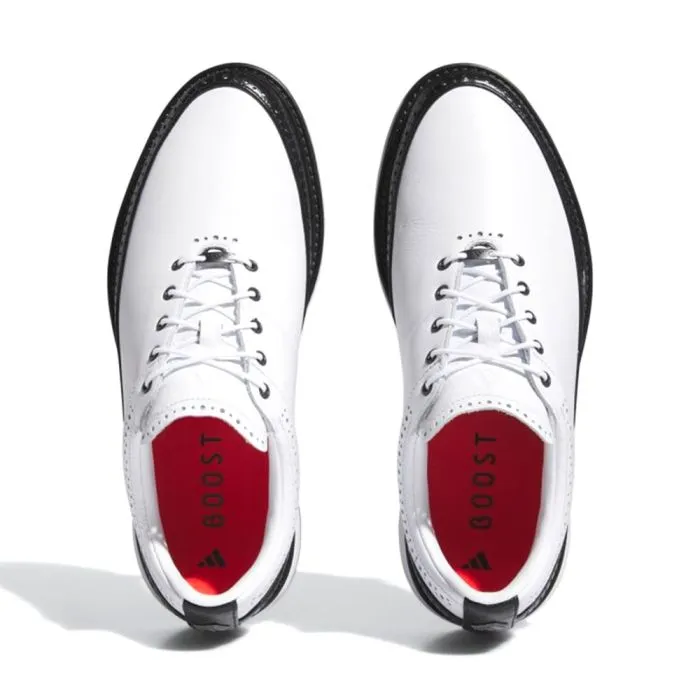 Adidas Unisex MC80 MD Spikeless Golf Shoes - Cloud White/Core Black