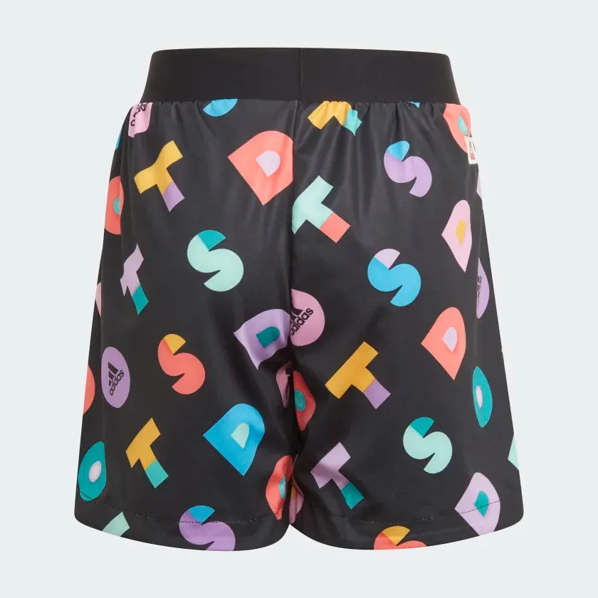 Adidas X Lego® Dots™ Reversible Shorts -Black