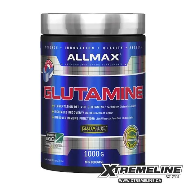 Allmax Nutrition Glutamine, 1000 Grams (200 Servings)