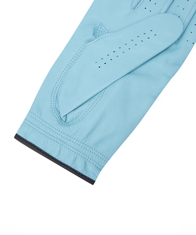 ANEW GOLF: Left hand solid glove Men- Aqua Blue