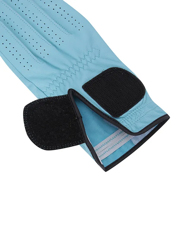 ANEW GOLF: Left hand solid glove Men- Aqua Blue