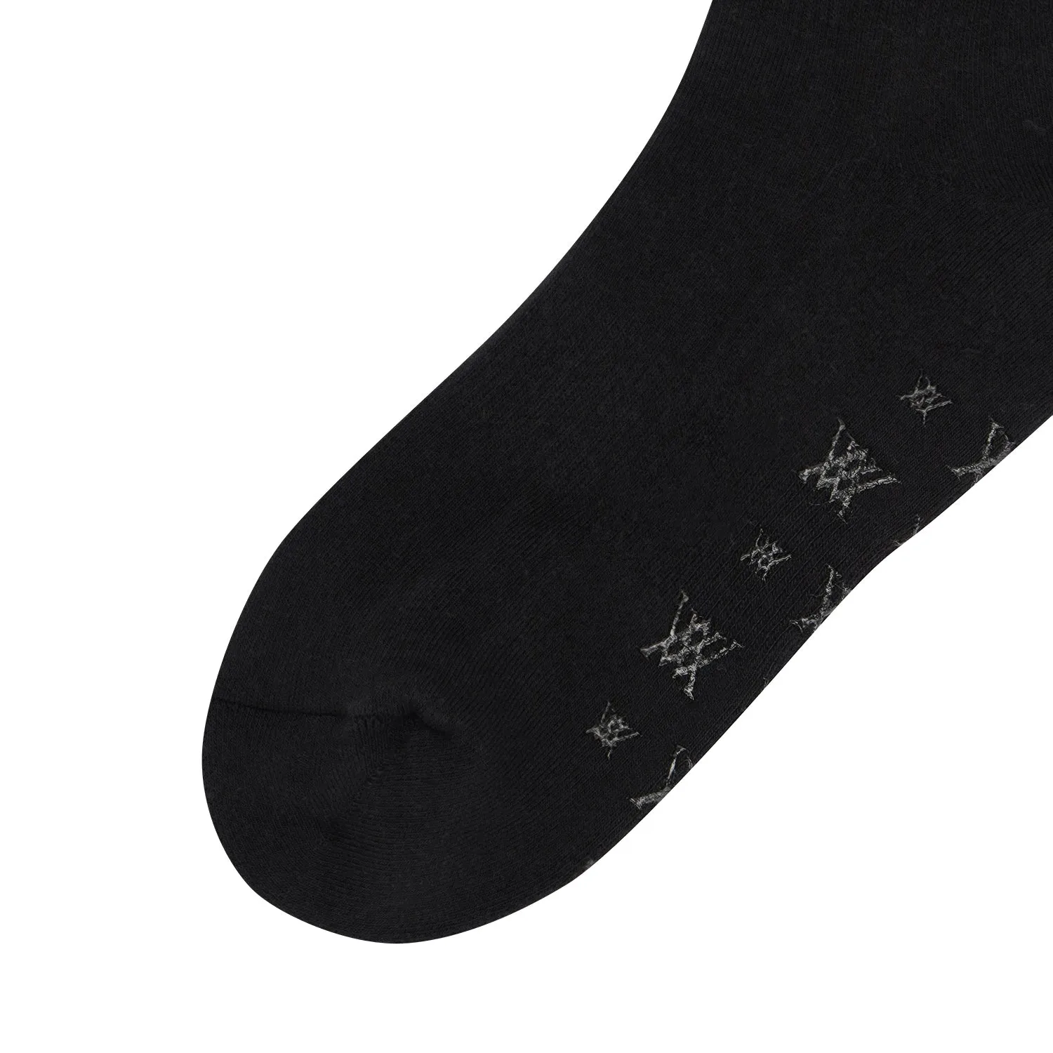 ANEW Golf Men Triple Logo Socks - Black