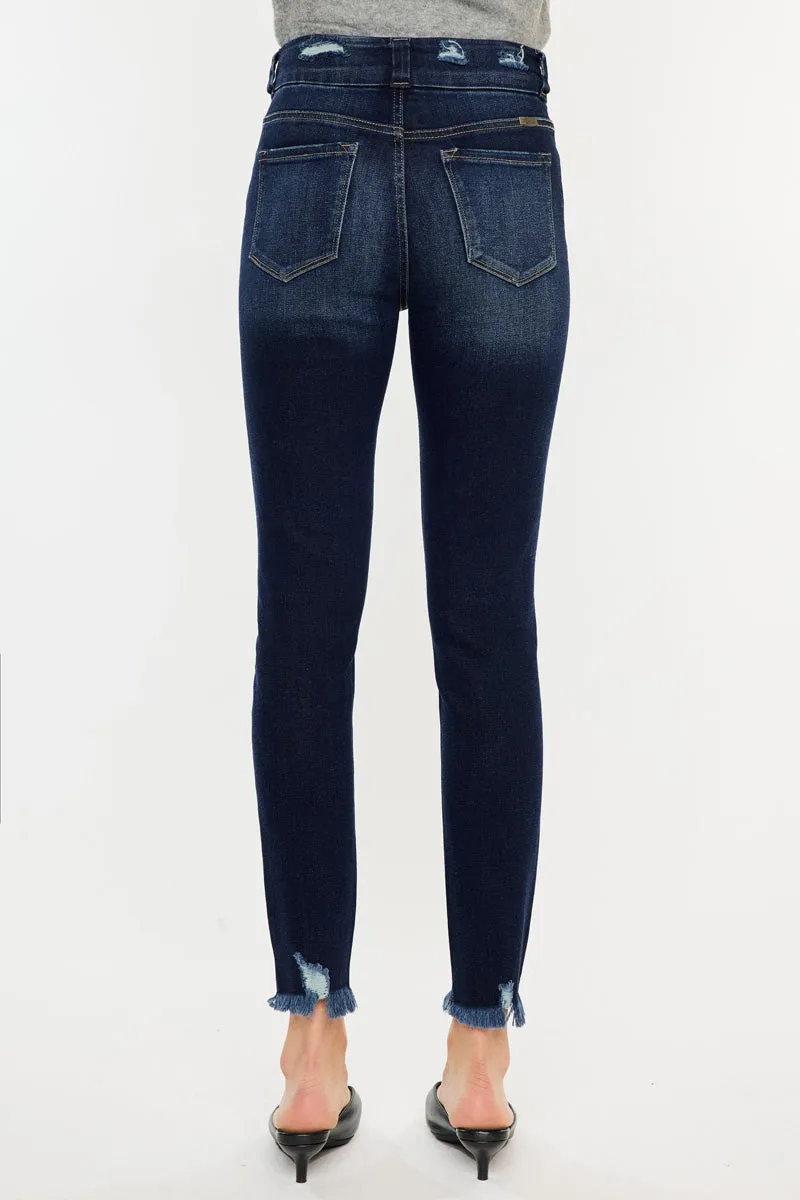 Ariana High Rise Ankle Skinny Jeans