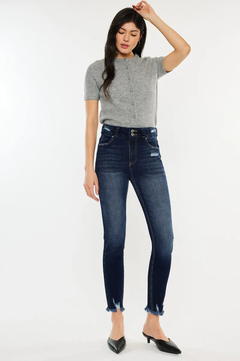 Ariana High Rise Ankle Skinny Jeans