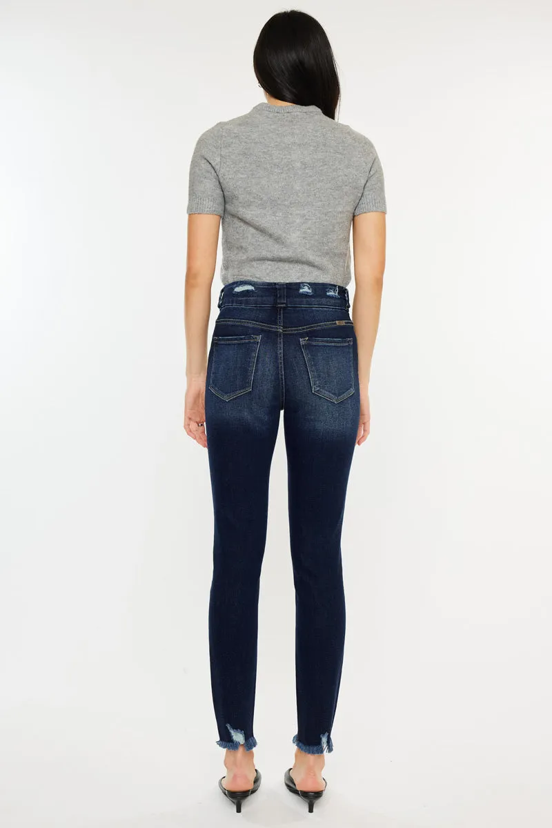 Ariana High Rise Ankle Skinny Jeans