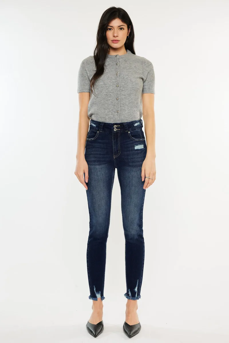 Ariana High Rise Ankle Skinny Jeans