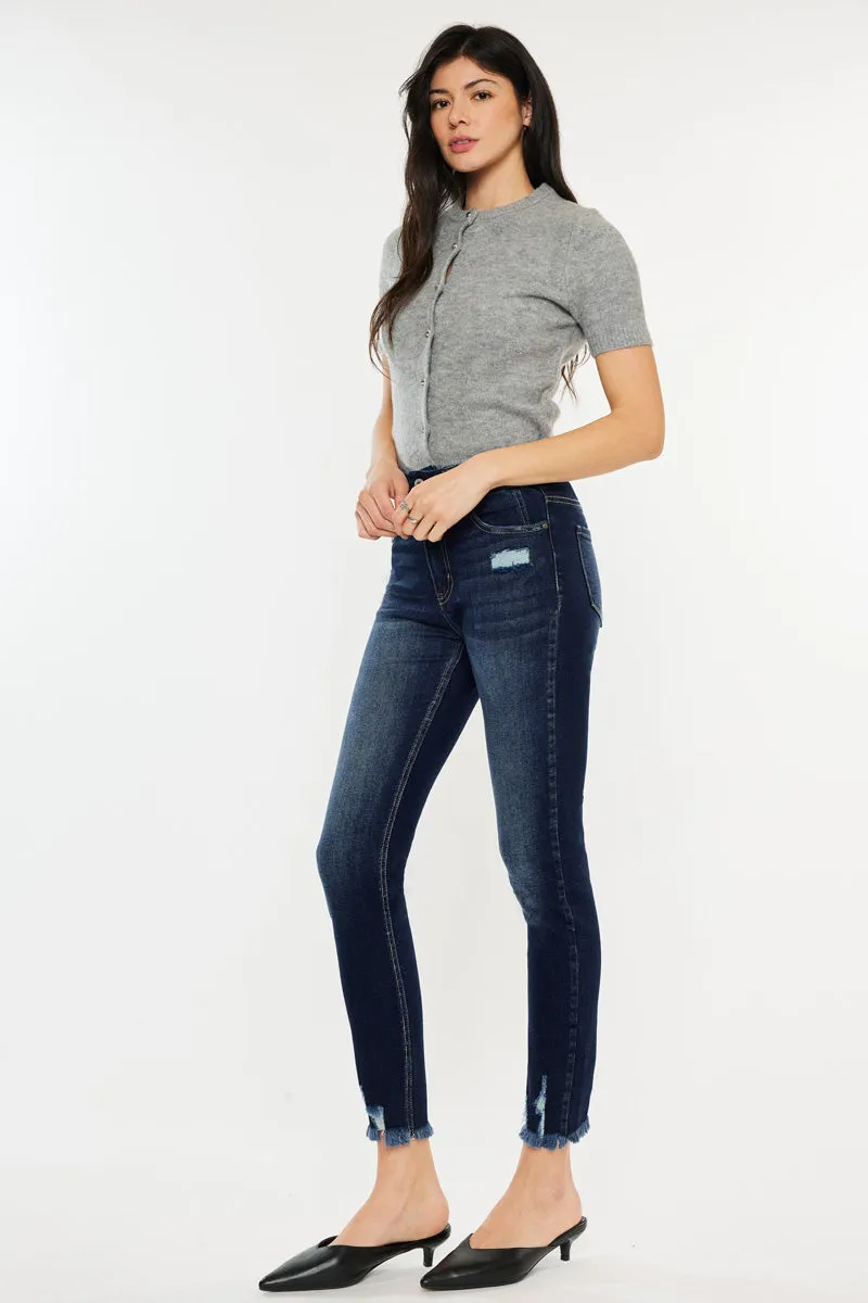 Ariana High Rise Ankle Skinny Jeans