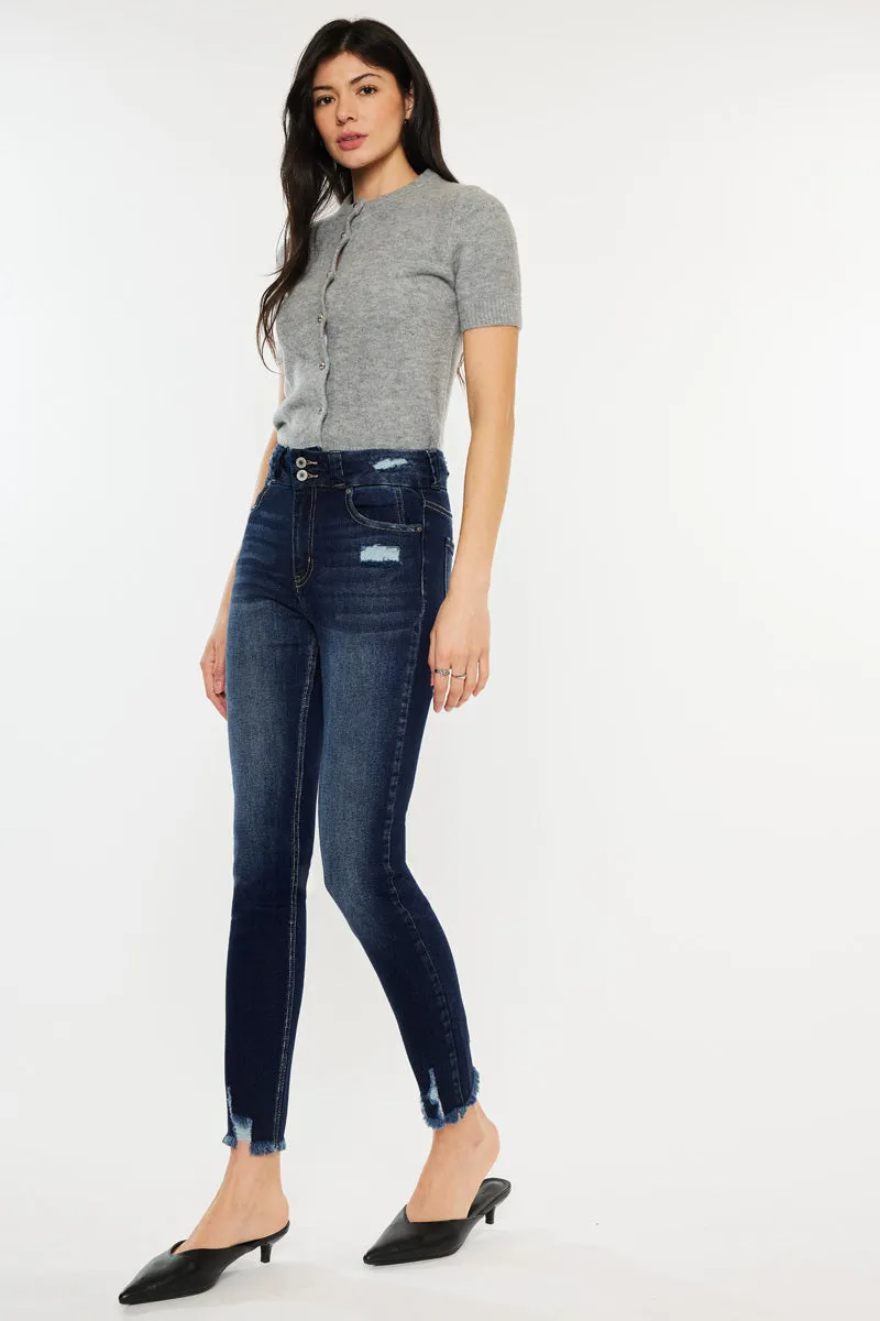 Ariana High Rise Ankle Skinny Jeans