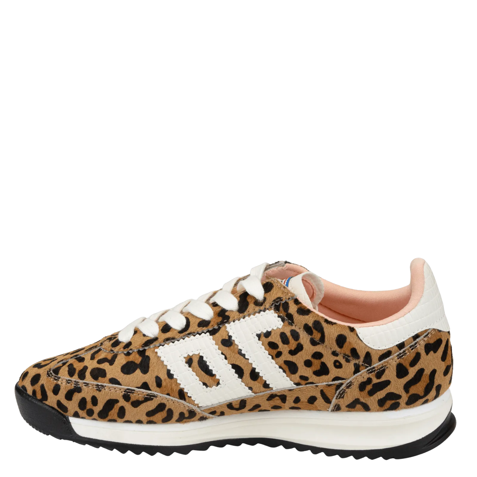BACK 70 - BARKLEY JOGGER in LEOPARD CAMEL WHITE Sneakers