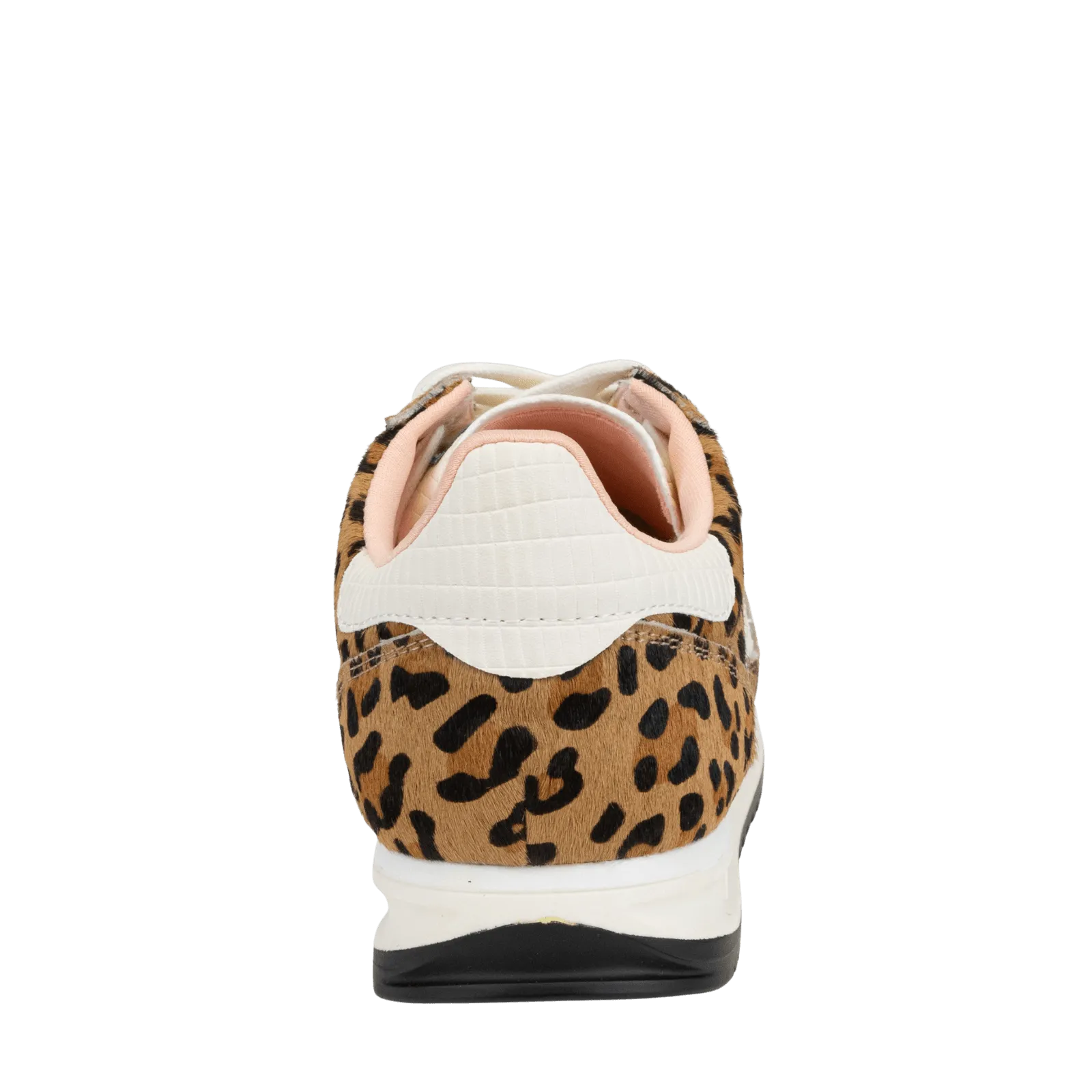 BACK 70 - BARKLEY JOGGER in LEOPARD CAMEL WHITE Sneakers