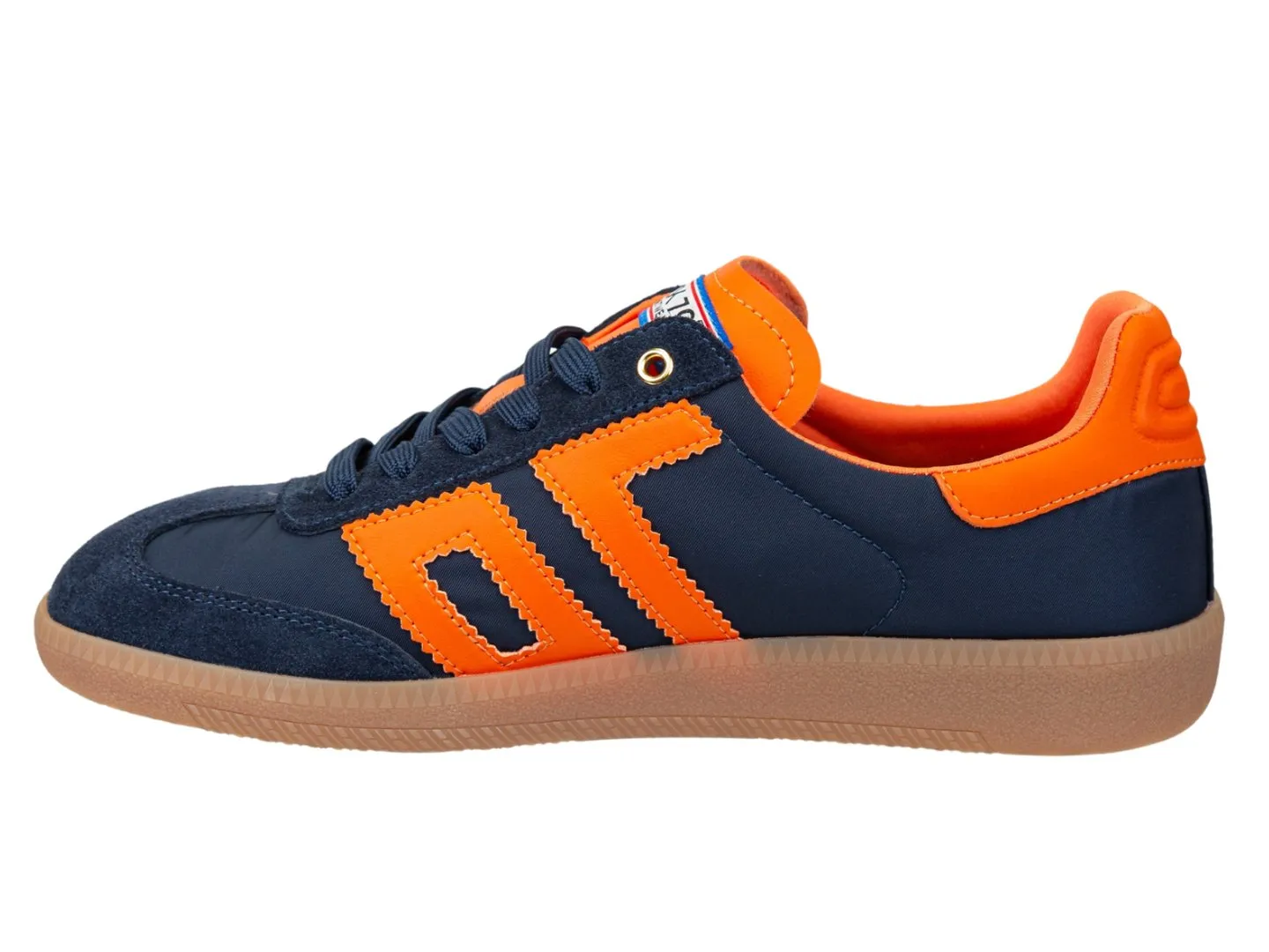 BACK 70 - GHOST in NAVY ORANGE Sneakers