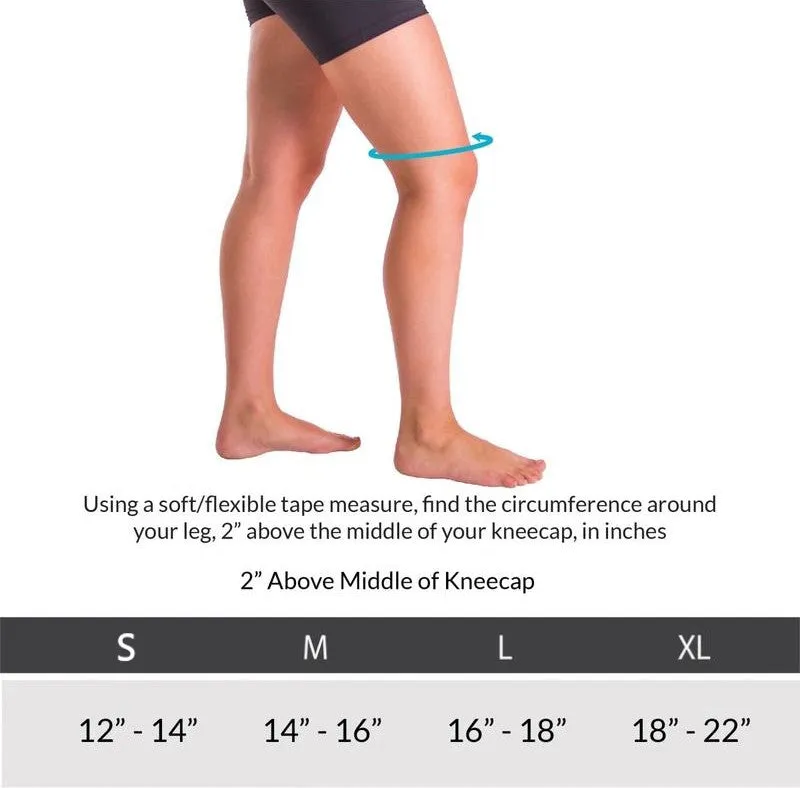 Bamboo Charcoal infused Knee Brace Compression Sleeve