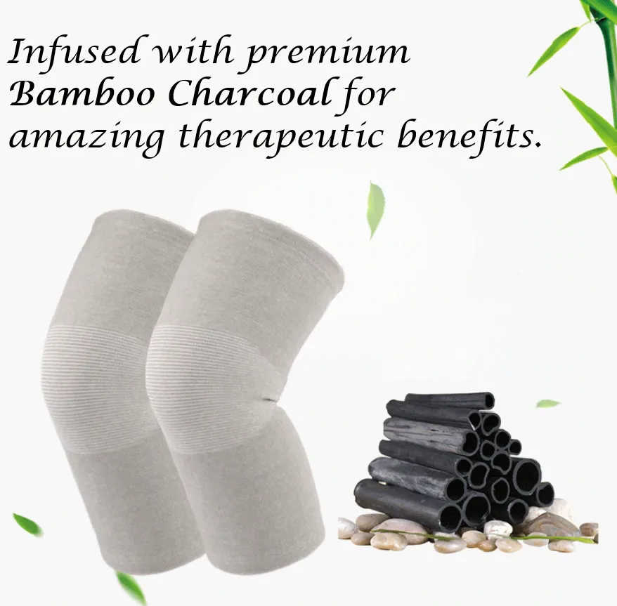 Bamboo Charcoal infused Knee Brace Compression Sleeve
