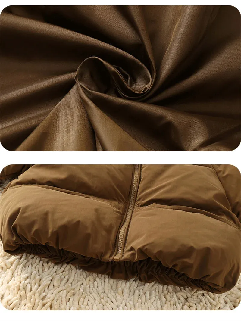 Bear Ears Padded Down Parka Jacket