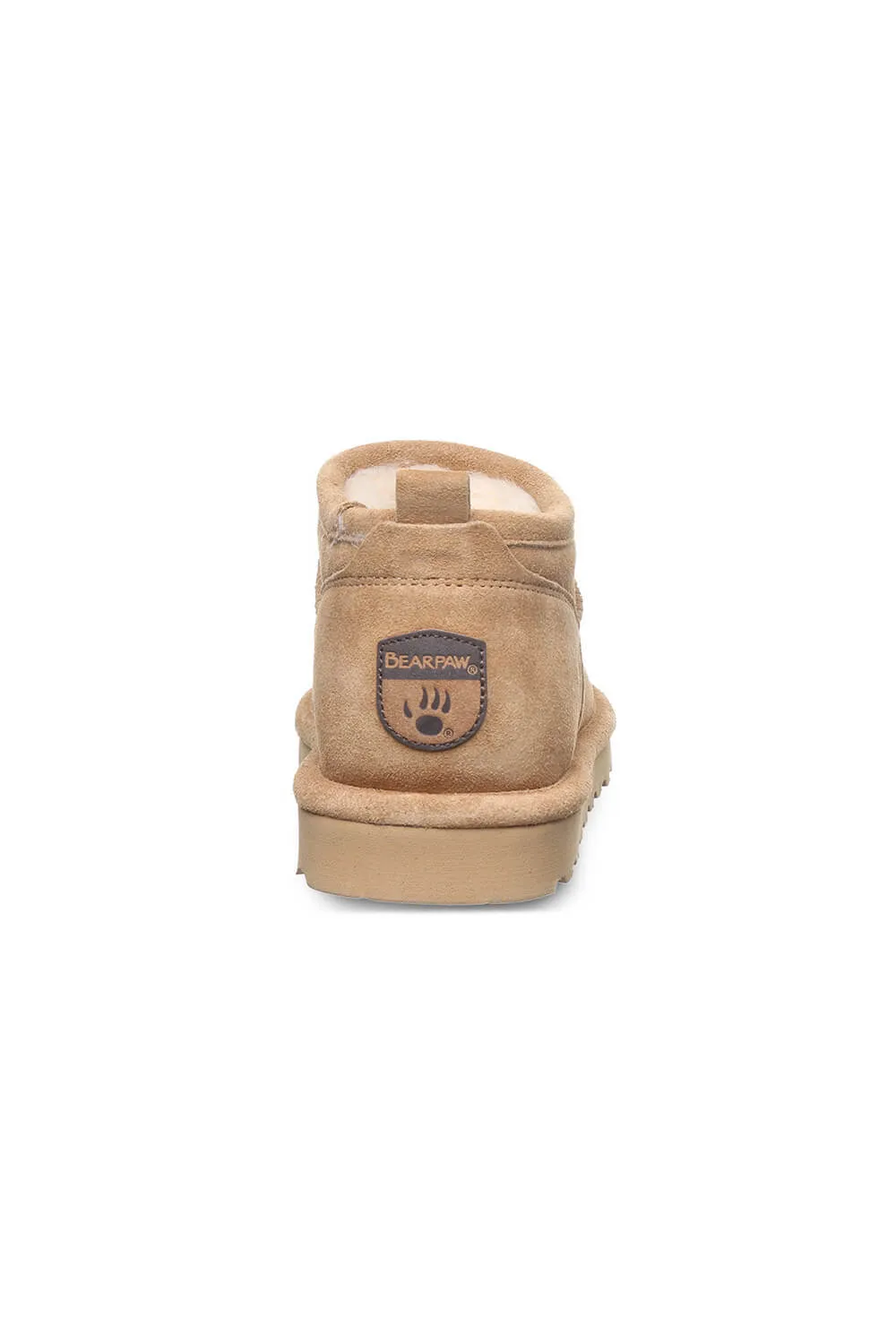 Bearpaw Super Shorty Ankle Booties for Women in Iced Coffee | 3049W-243 ICED COFFEE