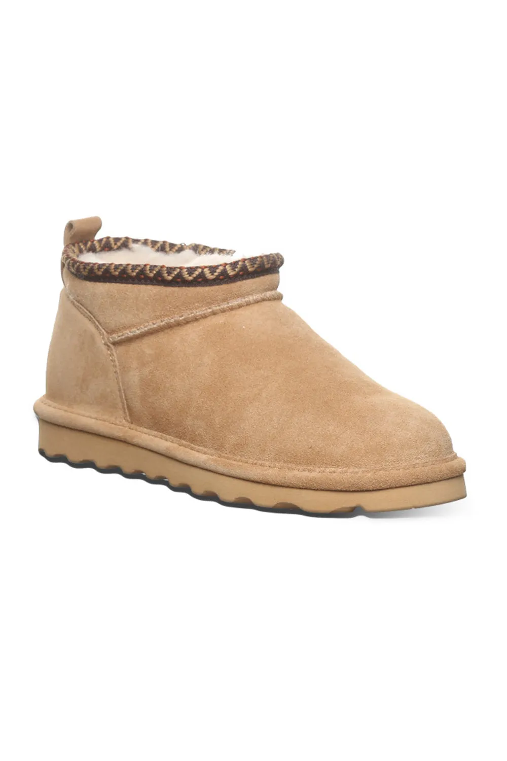 Bearpaw Super Shorty Deco Ankle Booties for Women in Iced Coffee | 3112W-243 ICED COFFEE