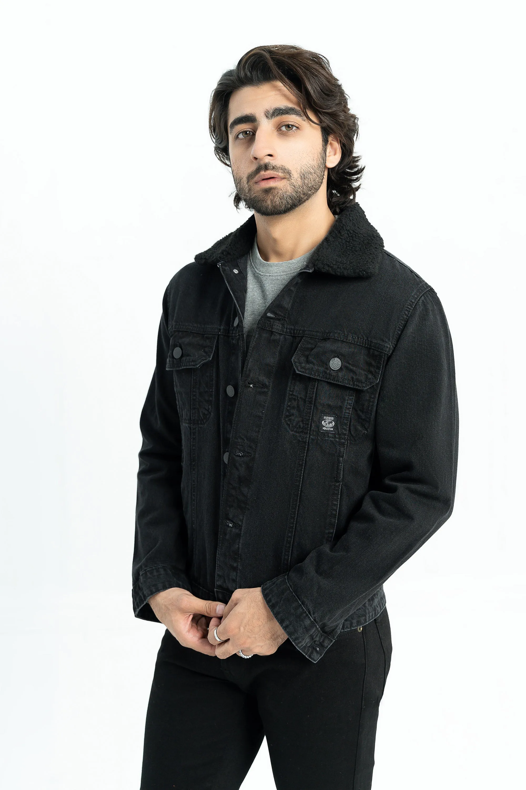 Black Denim Jacket