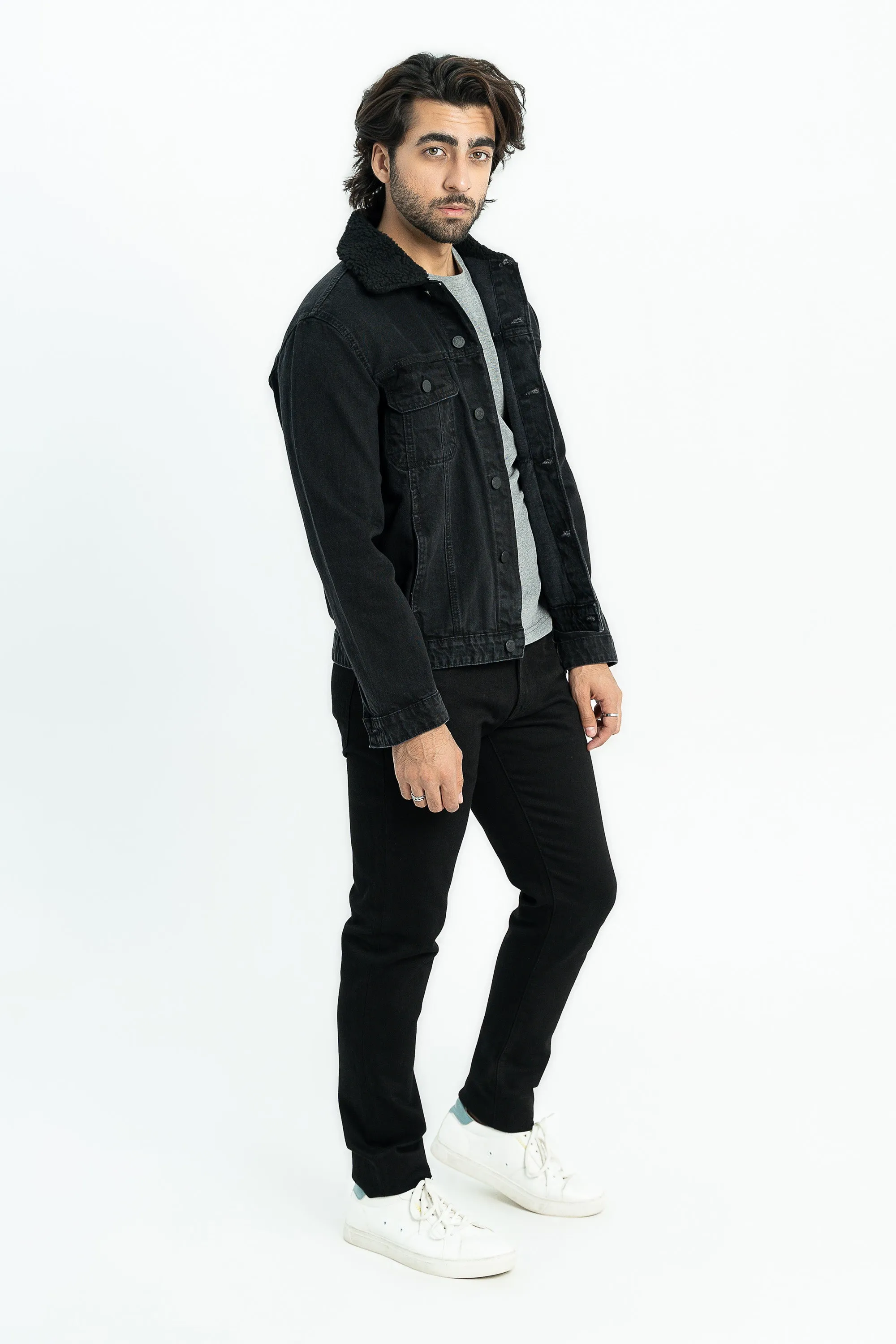 Black Denim Jacket