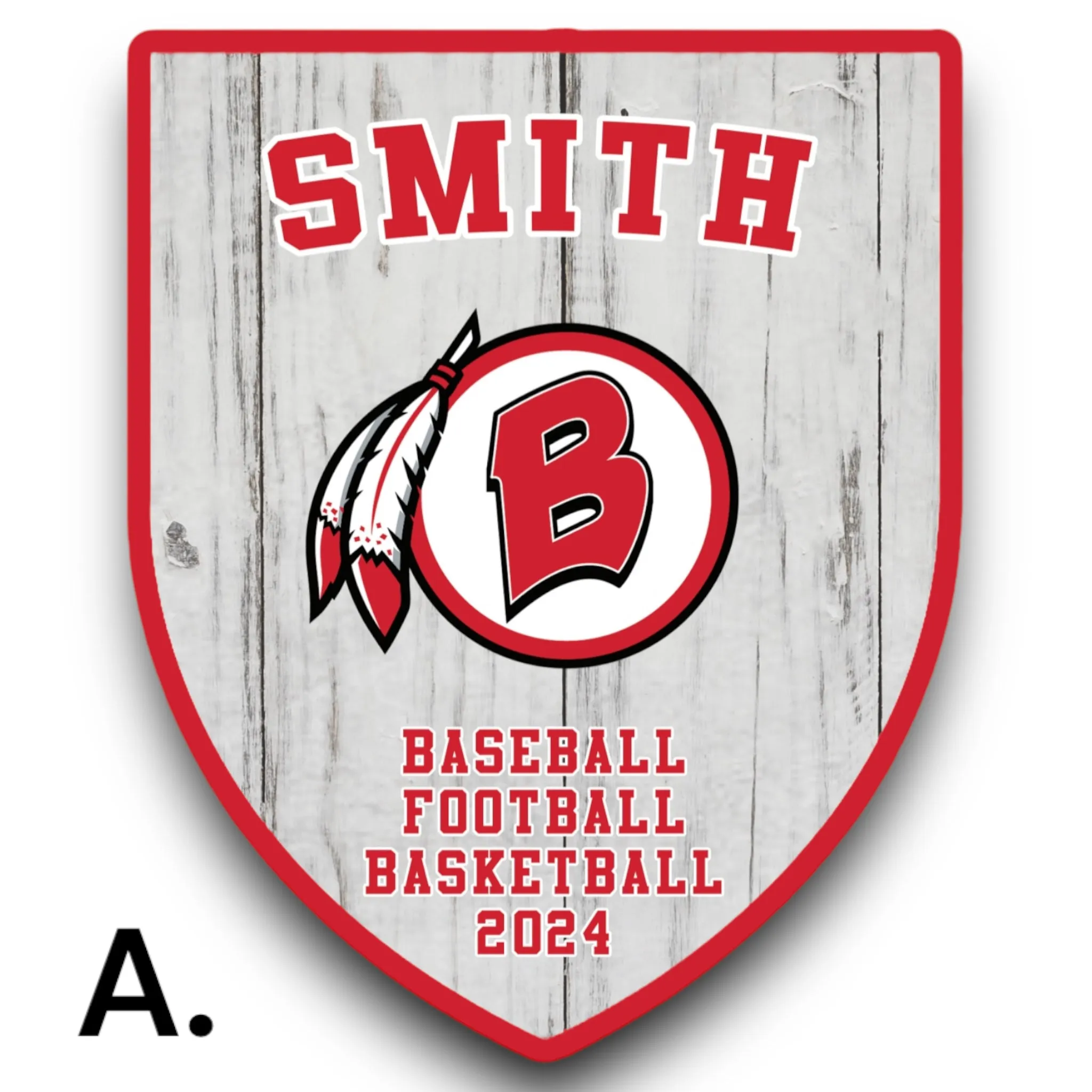 Bremen High School Customizable Shield