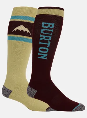 Burton Men's Weekend Midweight Socks (2 Pack) - Mushroom