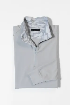 Camo Contrast Performance Quarter Zip