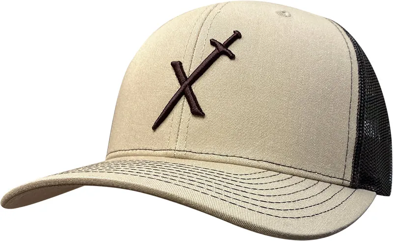 Cap #03RFK - Khaki / Chocolate Excalibur
