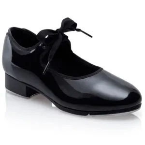 Capezio N625 Ladies Jr Tyette Tap Dance Shoe - Black