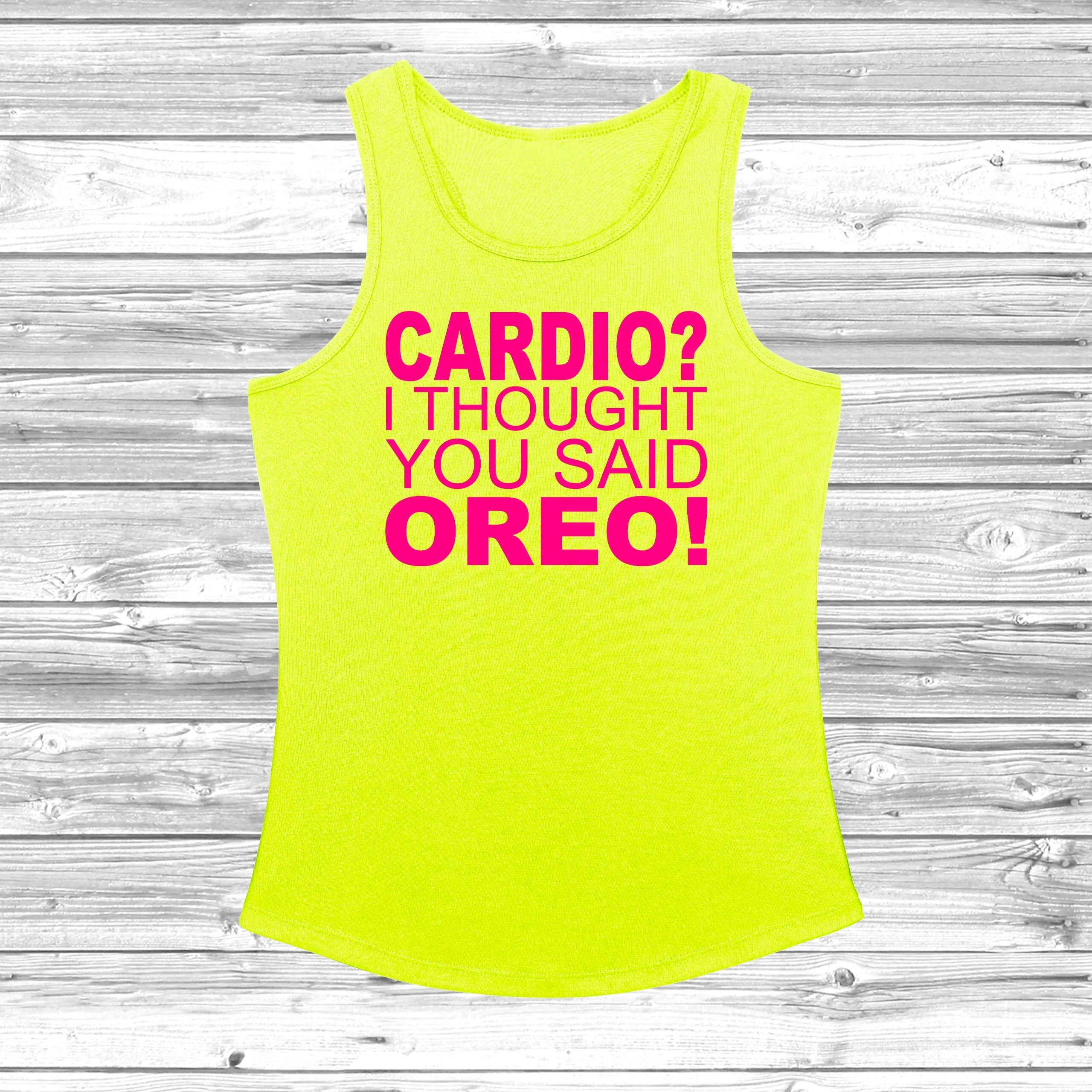 Cardio? I Thought You Said Oreo! Women's Cool Vest