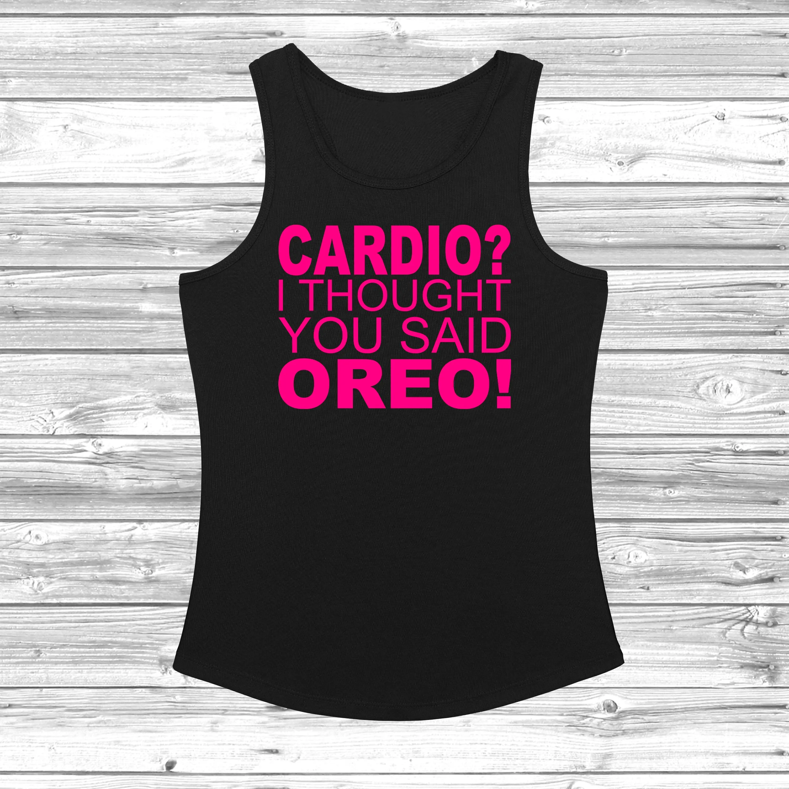 Cardio? I Thought You Said Oreo! Women's Cool Vest