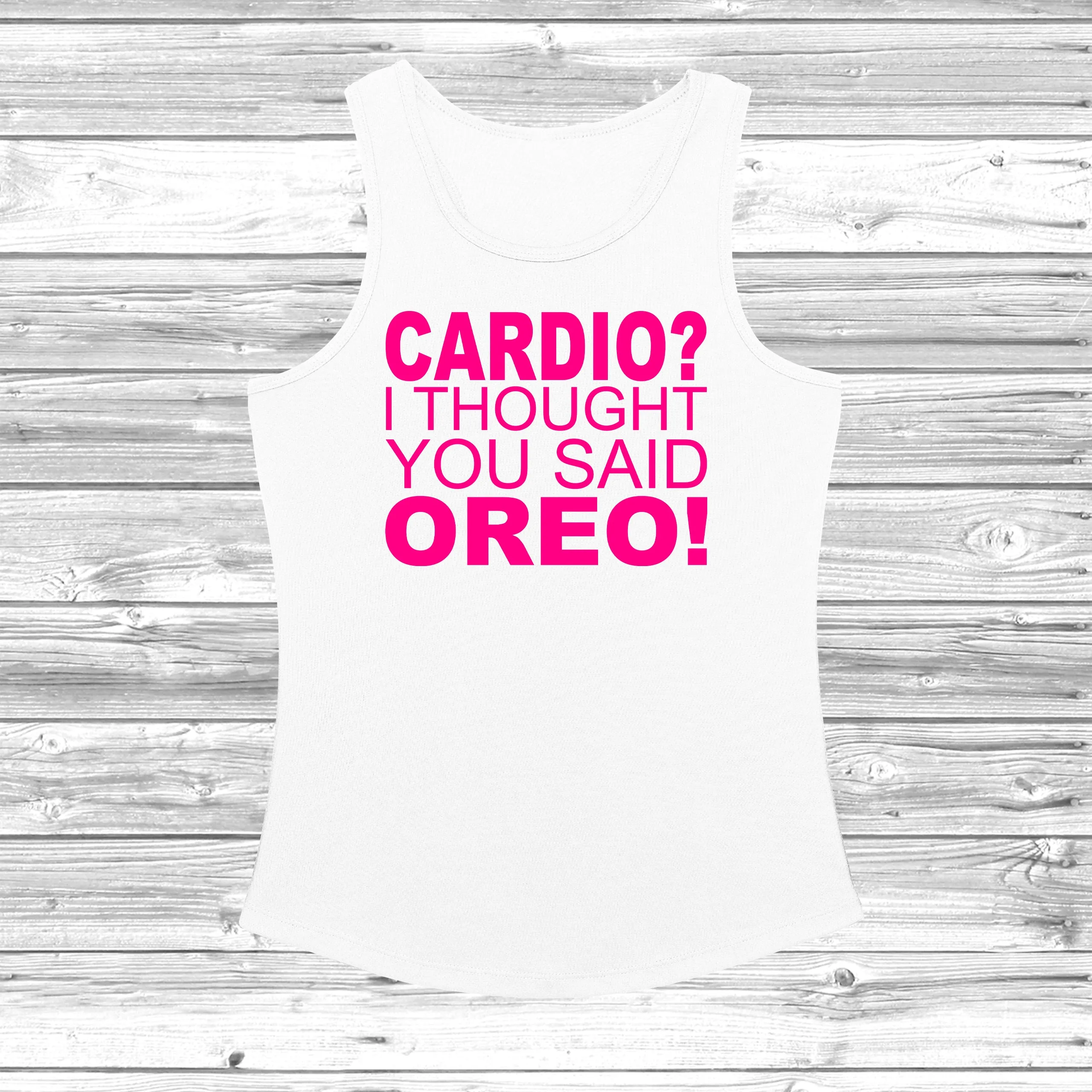 Cardio? I Thought You Said Oreo! Women's Cool Vest