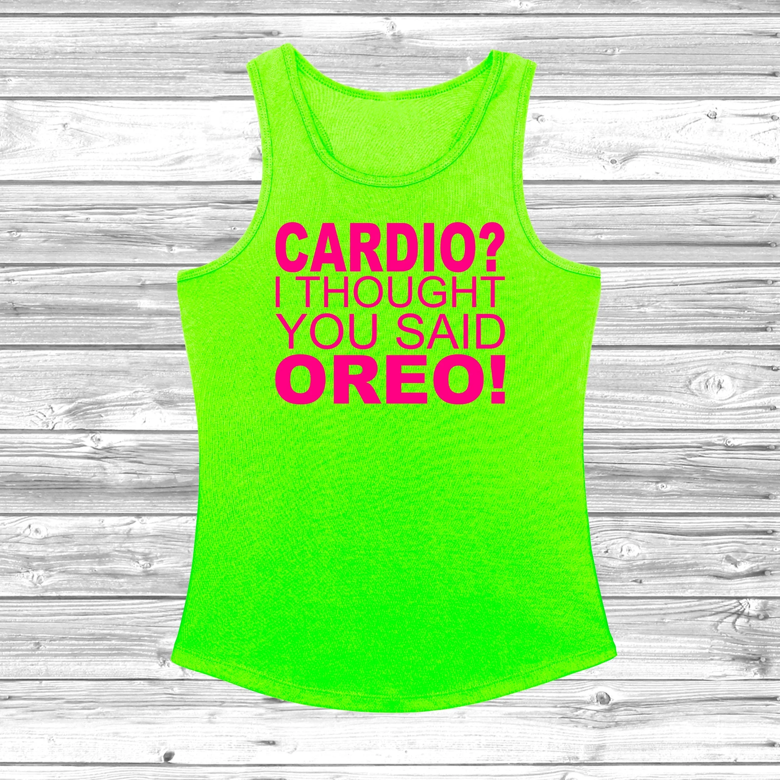 Cardio? I Thought You Said Oreo! Women's Cool Vest