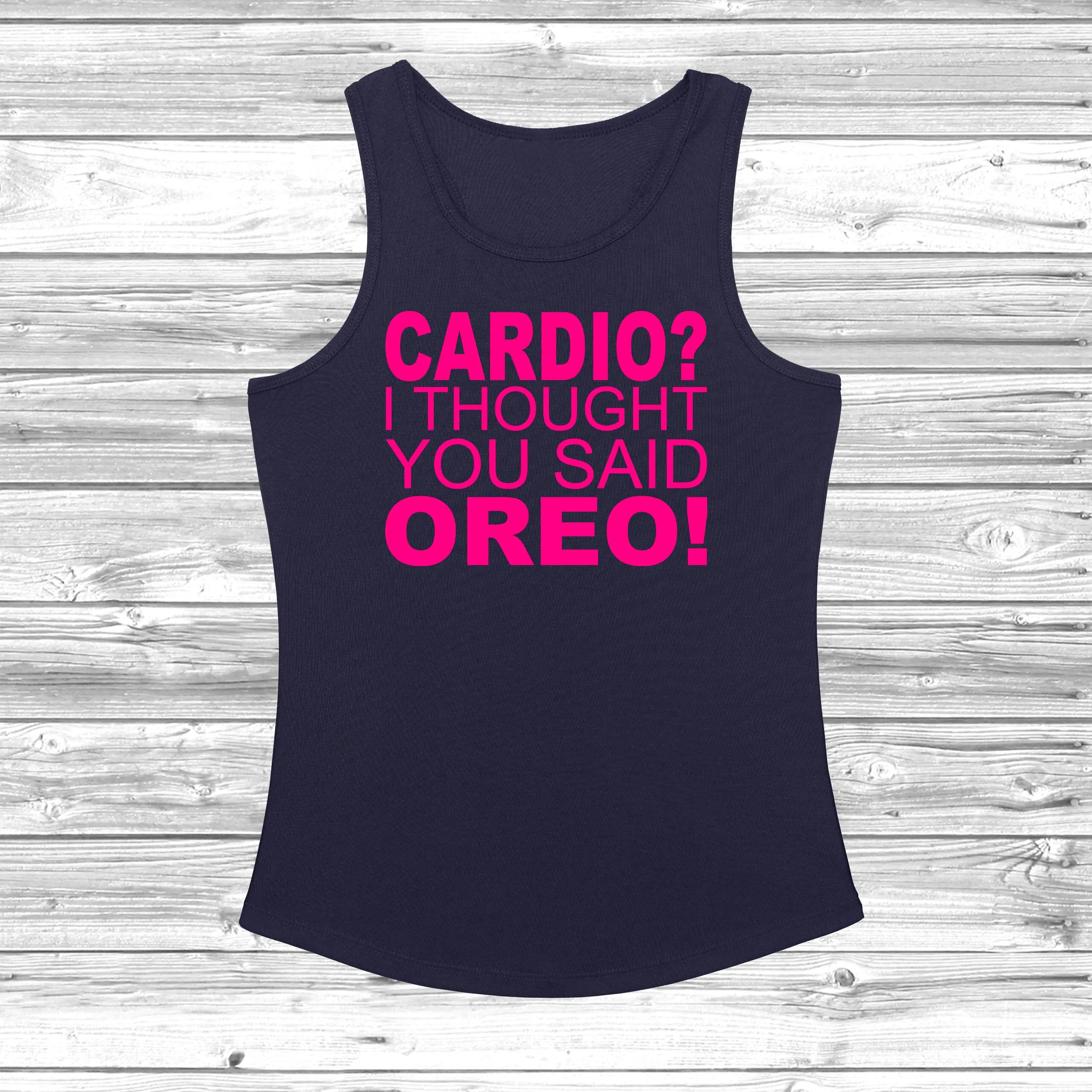 Cardio? I Thought You Said Oreo! Women's Cool Vest