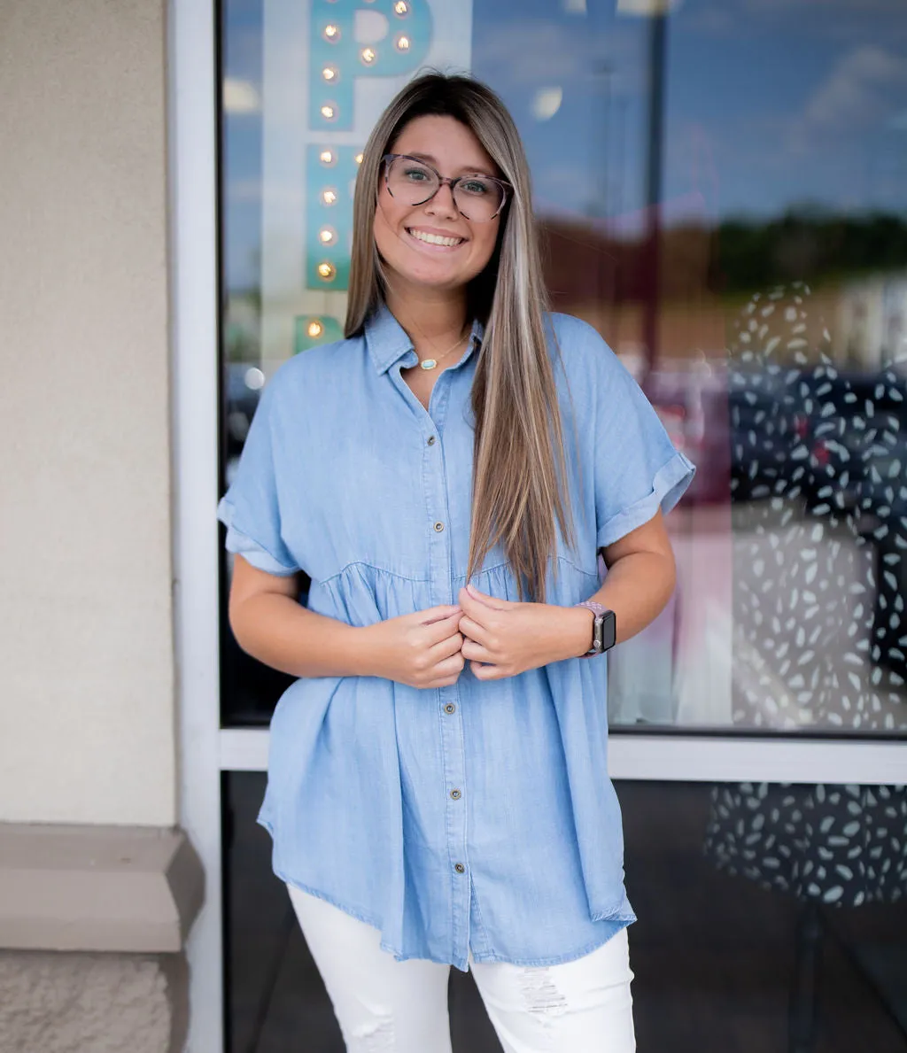 Casual Friday Denim Top