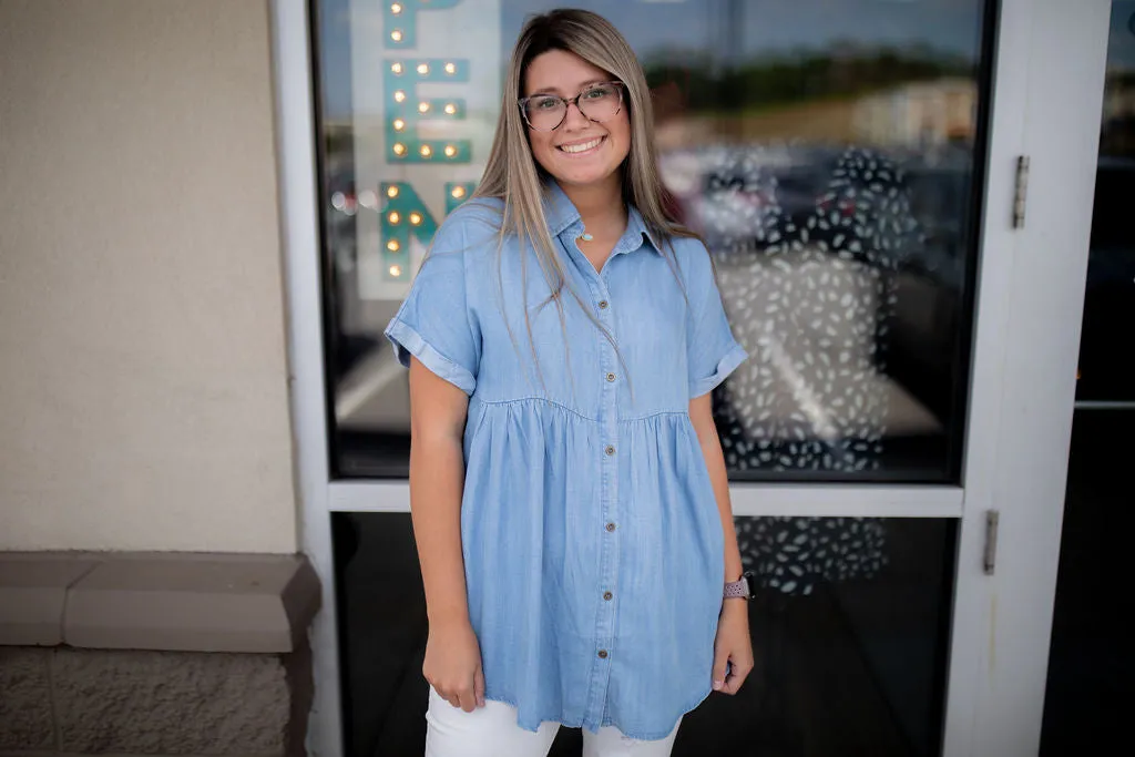 Casual Friday Denim Top