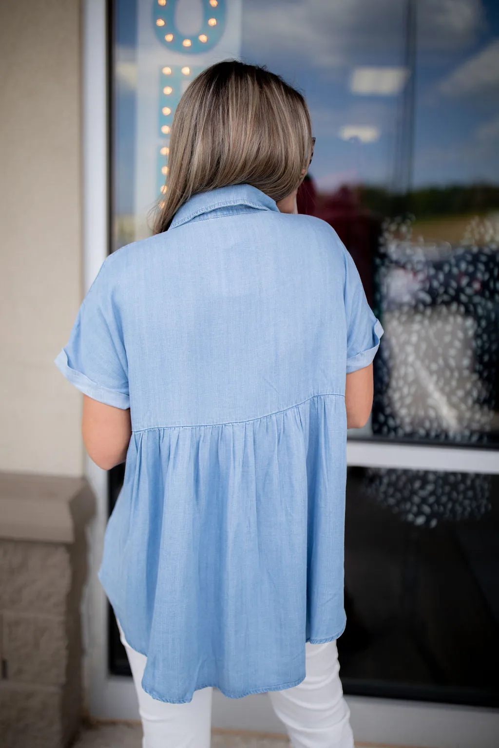 Casual Friday Denim Top