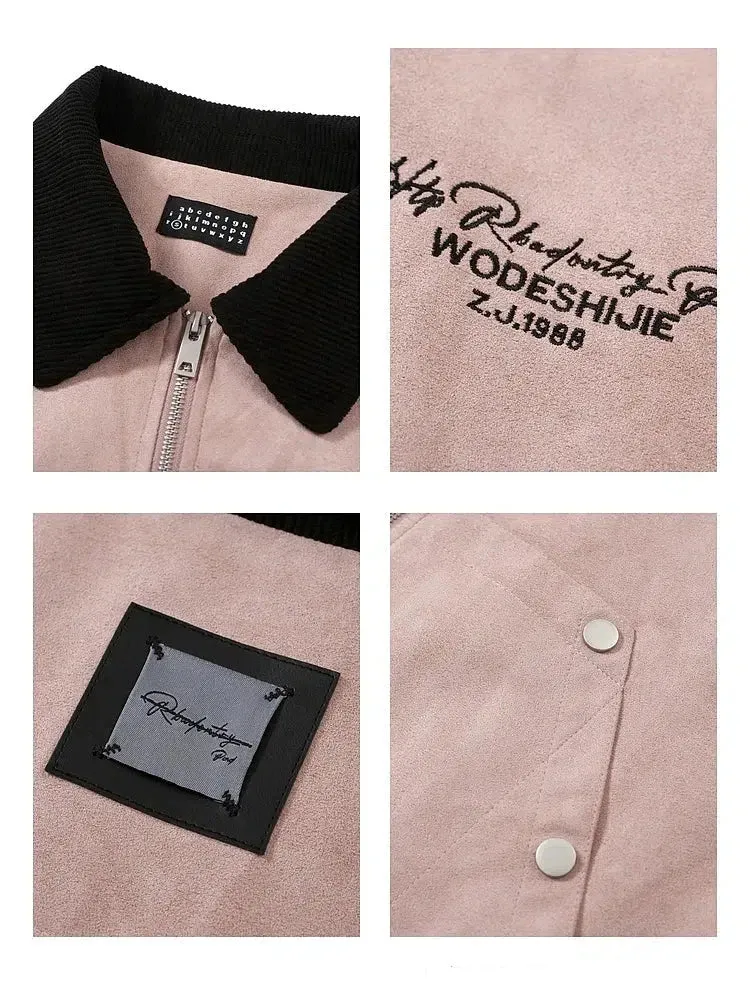 Casual Suede Jacket