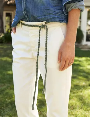CELTIC ROPE BELT Sage