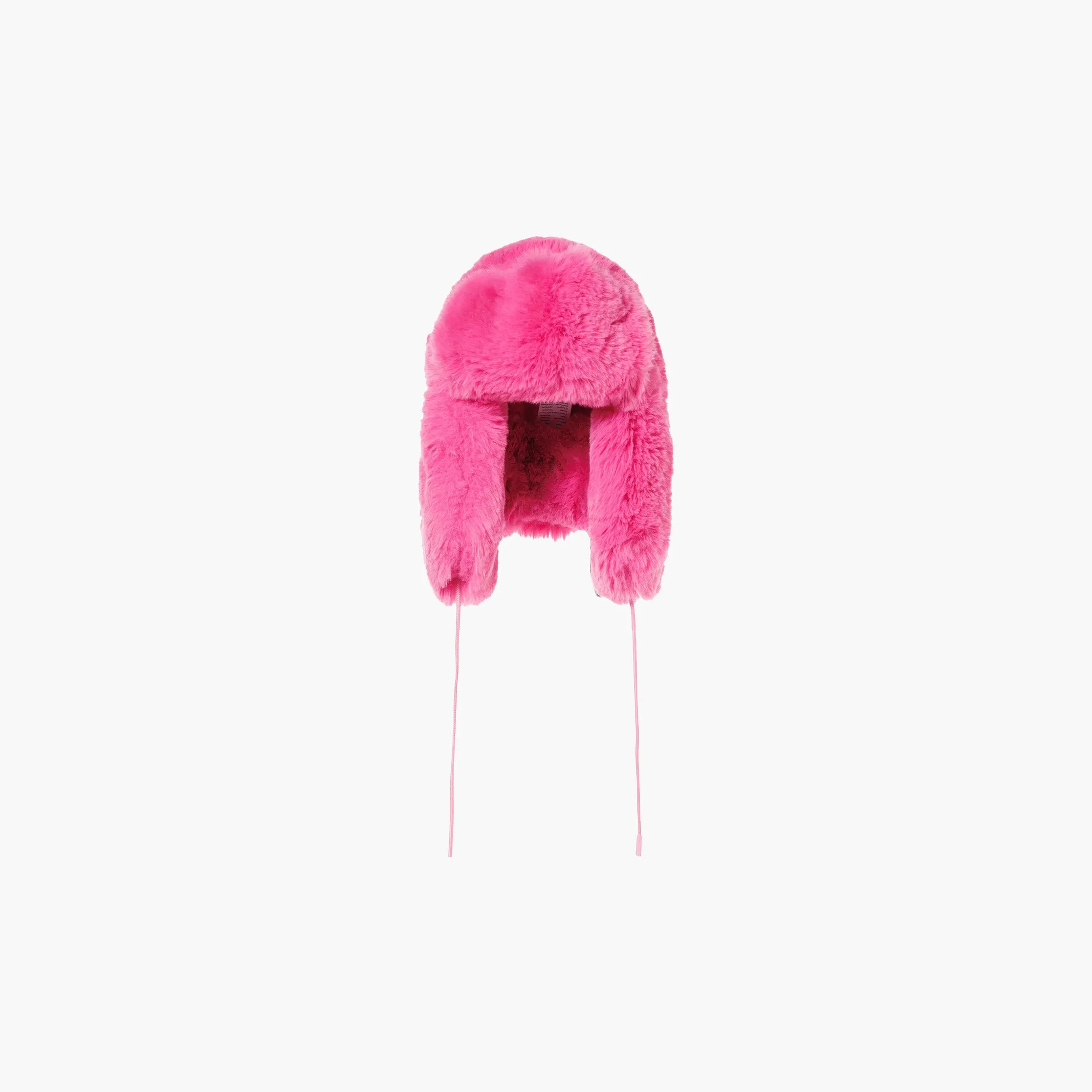 Cher Fluffy Aviator Hat, Passion Pink