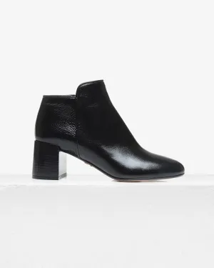 Chiara 50 Black Patent Bootie
