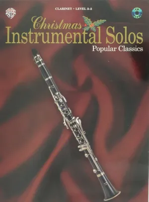 Christmas Instrumental Solos Popular Classics Clarinet with CD